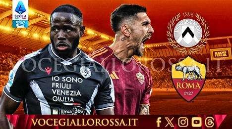 Udinese-Roma 1-0 - Decide il match una punizione di Ekkelenkamp deviata da Malen