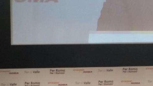 SALONE DELLE FONTANE - Presentazione stadio, Pallotta: "Tra 6 mesi l'approvazione della Regione, poi 22-24 mesi per la costruzione". Pannes: "Capienza di 60mila posti". FOTO! VIDEO!