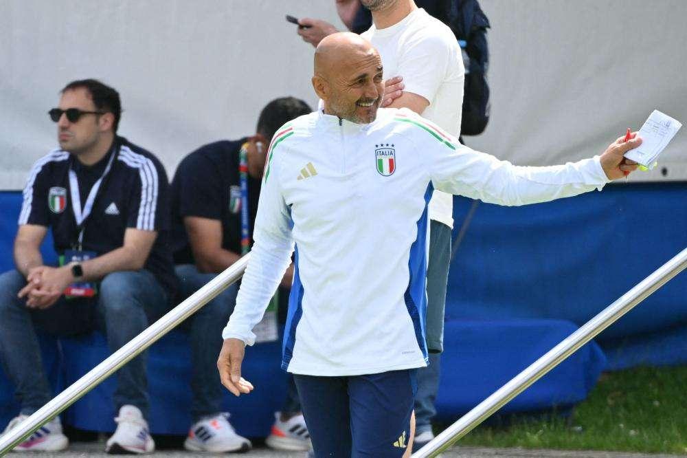 Italia, allenamento a Coverciano