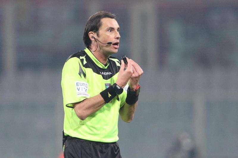 L'arbitro - Dzeko ritrova Gervasoni dopo il rosso di Roma-Genoa