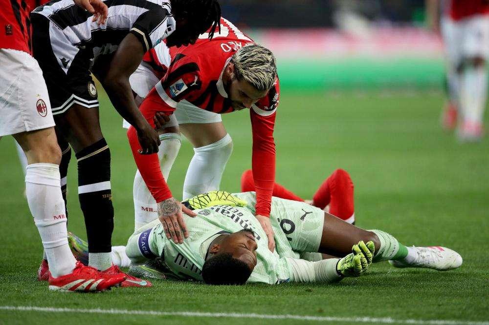 Milan, gli esami di Maignan escludono complicanze