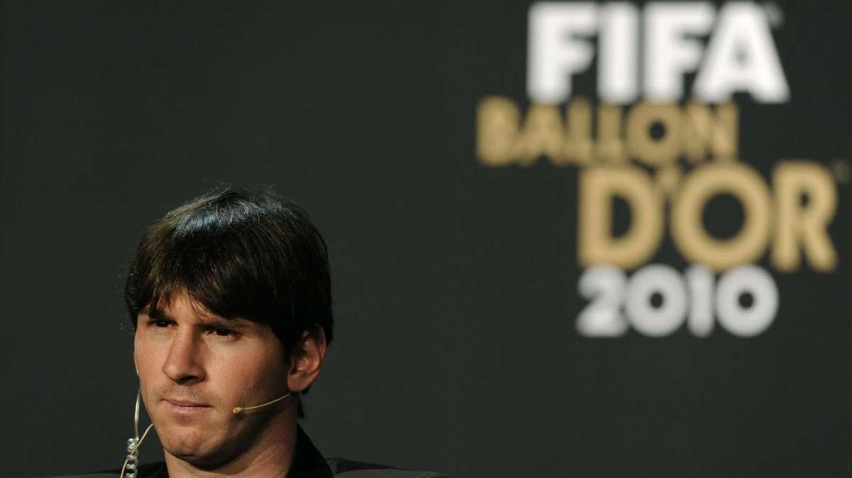 A Messi il Pallone d'Oro 2010 