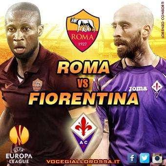 Roma-Fiorentina, la copertina