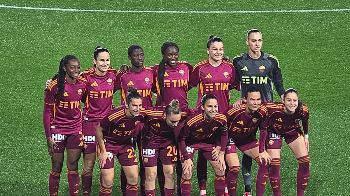 Roma Femminile, le convocate di Rossettini per la gara contro il Como