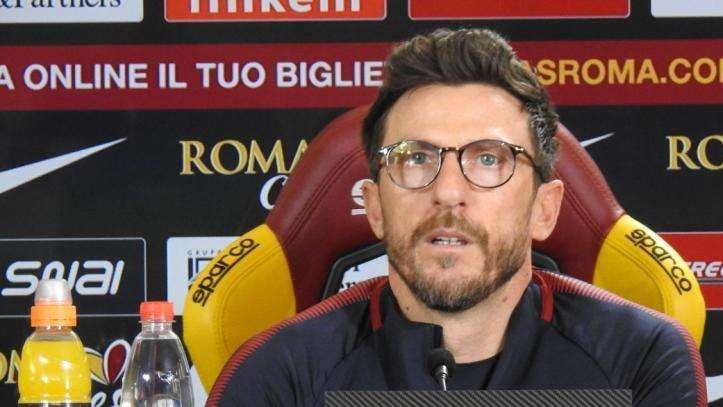 TRIGORIA - Di Francesco: "Schick può giocare titolare. Nainggolan deve tornare a essere forte mentalmente. Mi interessa solo il bene della Roma". FOTO! VIDEO!