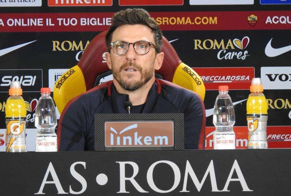 TRIGORIA - Di Francesco: "Schick titolare, da valutare se insieme a Dzeko. Pastore non sarà convocato"