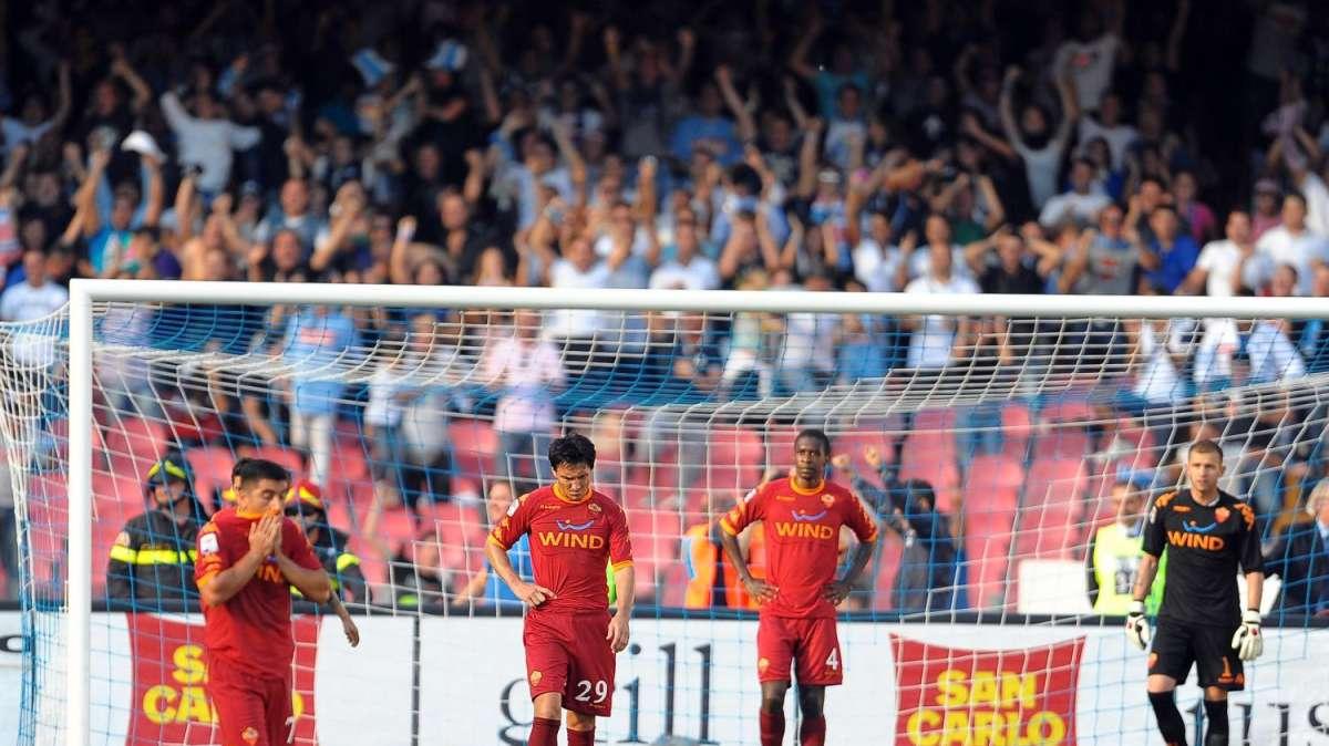 Gli errori di Ranieri, le critiche a Totti, la Roma crolla a Napoli
