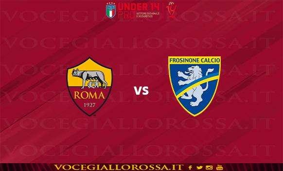 UNDER 14 PRO - AS Roma vs Frosinone Calcio 0-1