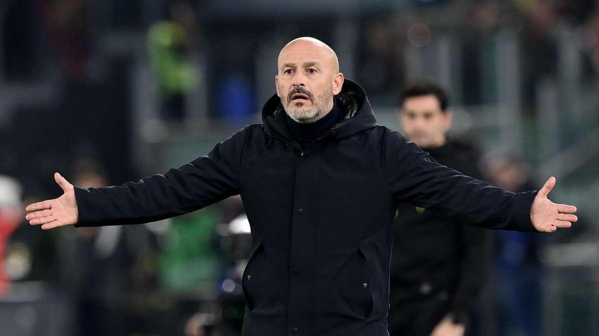 Fiorentina, Italiano: "L'entrata di Lukaku è stata davvero brutta. Peccato non aver approfittato delle occasioni create, la Roma pensava solo a difendersi"