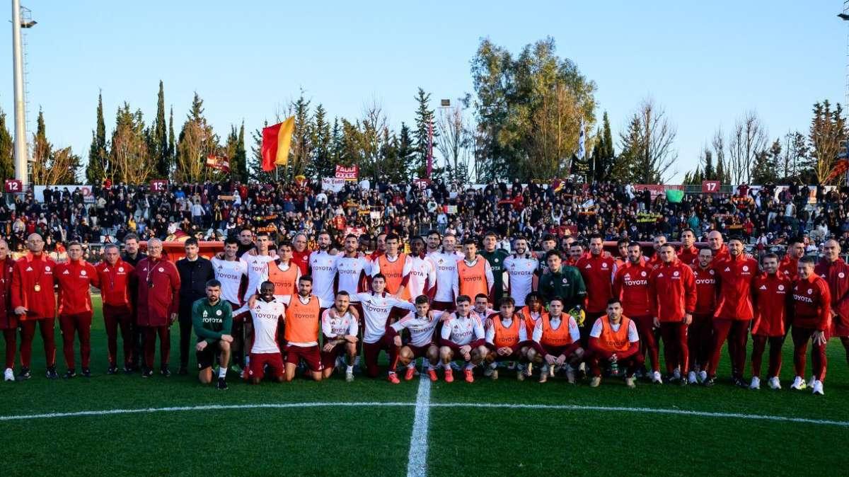La photogallery dell'allenamento al Tre Fontane