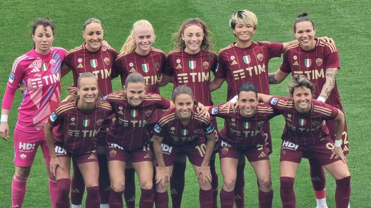 Roma Femminile, le convocate di Spugna per la finale contro la Juventus