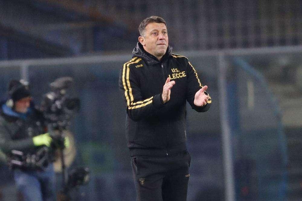 Lecce, D'Aversa: "Abbiamo lavorato sui difetti del Bologna"
