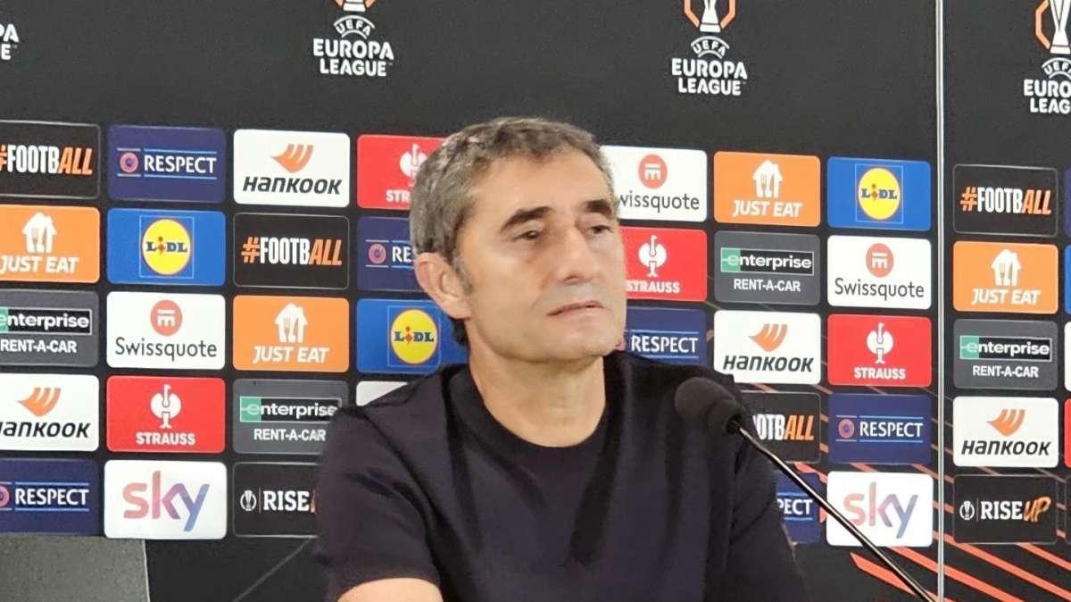 Valverde: "La partita è stata molto combattuta. Abbiamo avuto qualche difficoltà a contrastare la qualità della Roma"