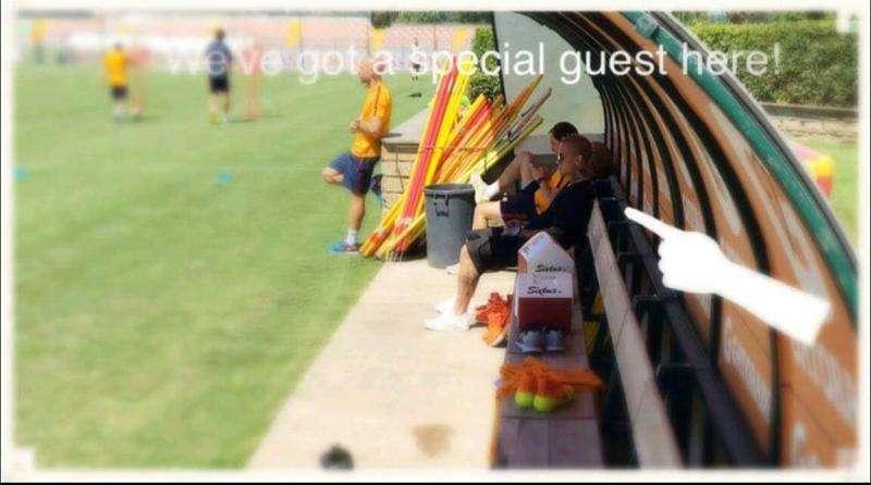 Radja Nainggolan a Trigoria. FOTO!