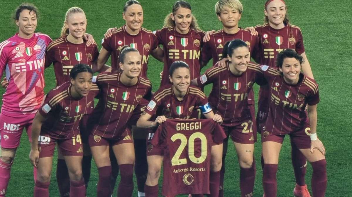 Roma Femminile, le convocate di Spugna per il match contro l'Inter: out Greggi 