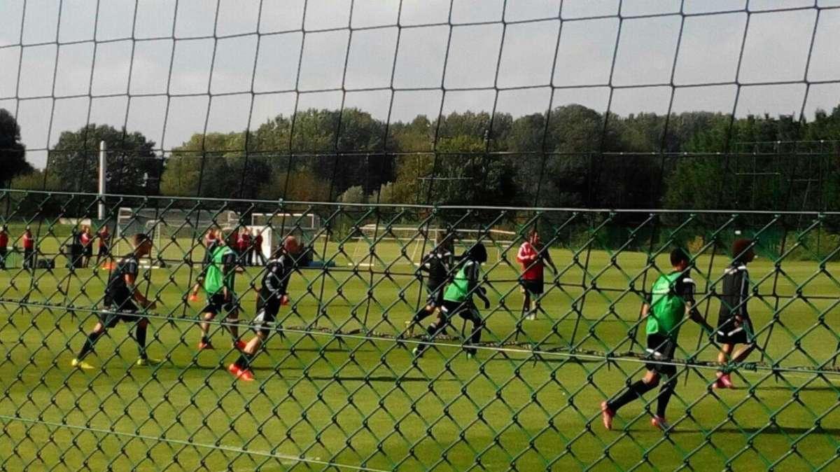 Radja Nainggolan si allena con la nazionale belga. FOTO!