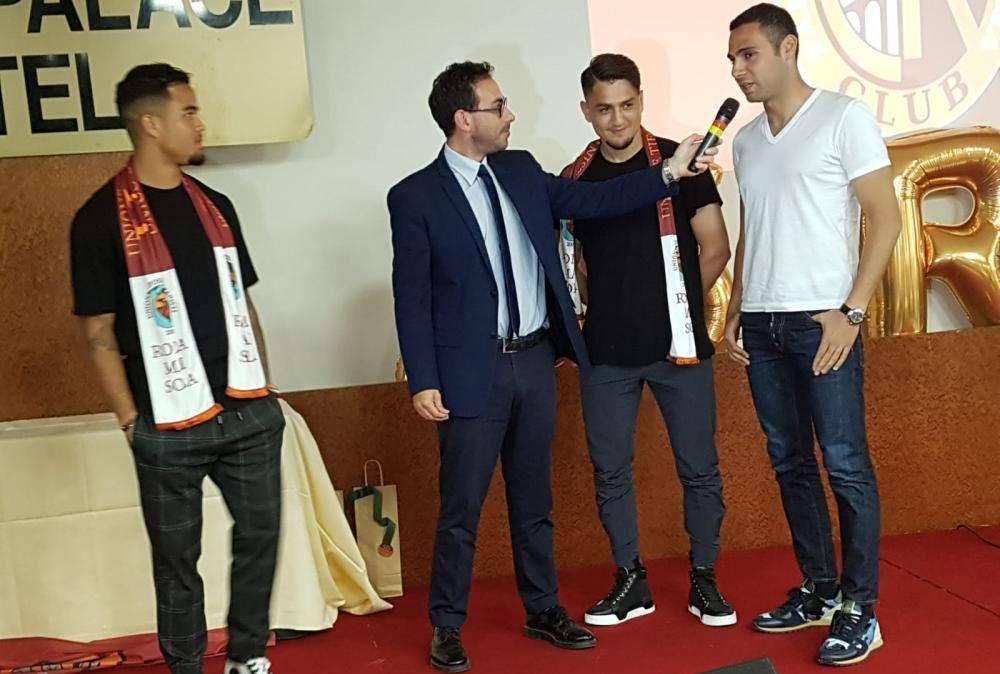 Kluivert e Ünder presenti alla cena dei Roma Club Istituzionali. FOTO!
