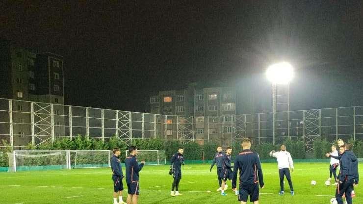 STADIO FATIH TERIM - La rifinitura dell'Istanbul Başakşehir. FOTO! VIDEO!