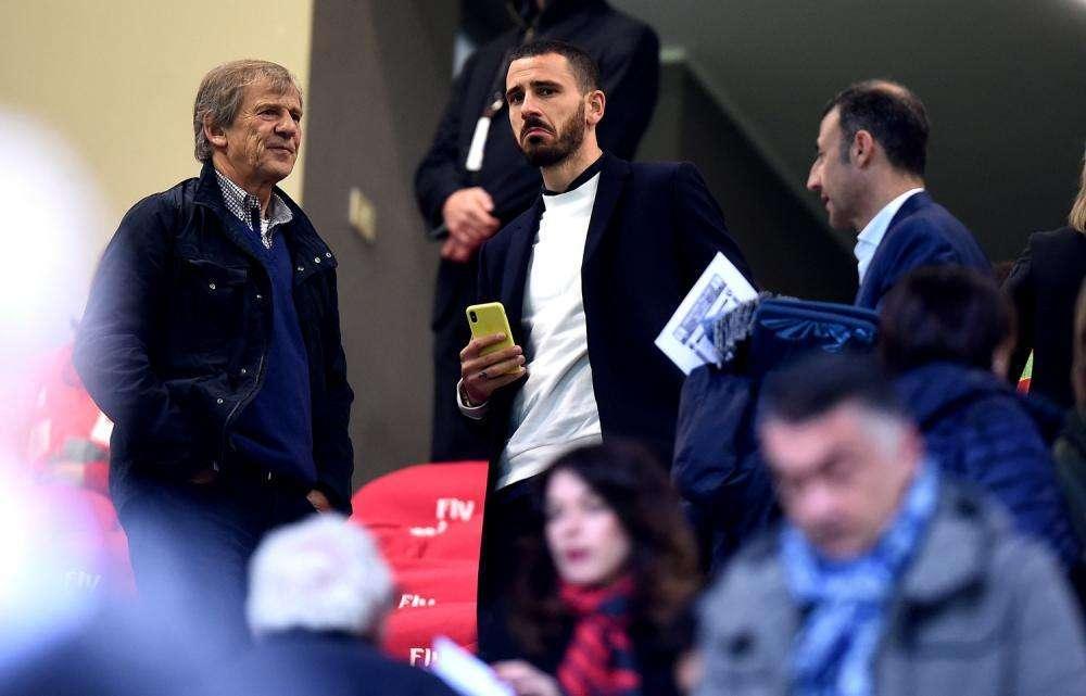 Milan, Bonucci: "Esaltante la vittoria della Roma contro il Barcellona"