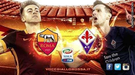 Roma-Fiorentina - La copertina