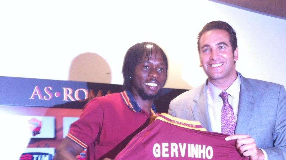 OLIMPICO -  Gervinho: "La Roma è un passo avanti per la mia carriera". FOTO! AUDIO!