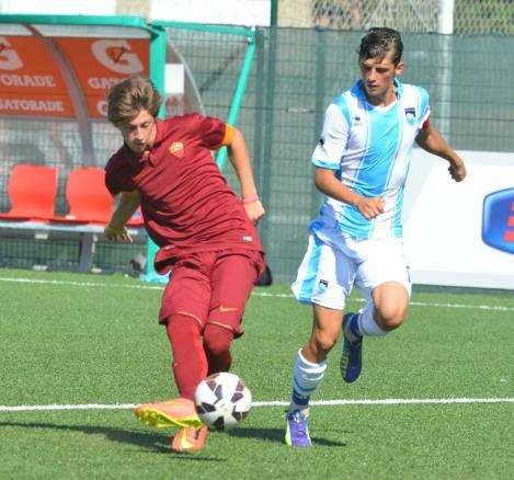 PAGELLE AS ROMA vs DELFINO PESCARA 1936 3-1 - Antonucci, il migliore. In evidenza anche Di Nolfo