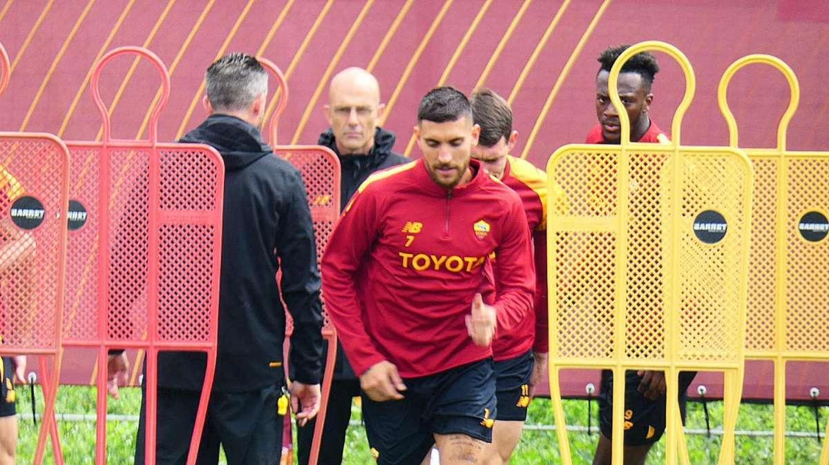 Europa League - La photogallery della rifinitura della Roma in vista della semifinale contro il Bayer Leverkusen 