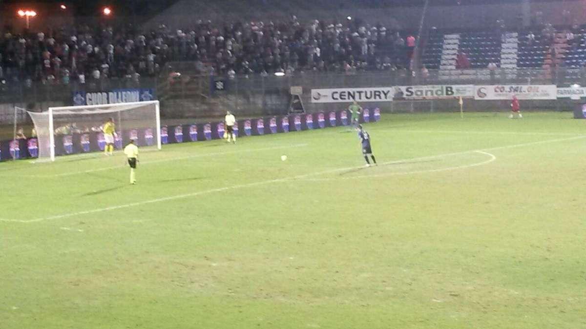 Coppa Italia, il Latina batte ai rigori il Novara - A segno Pettinari, Viviani primo rigorista. FOTO!