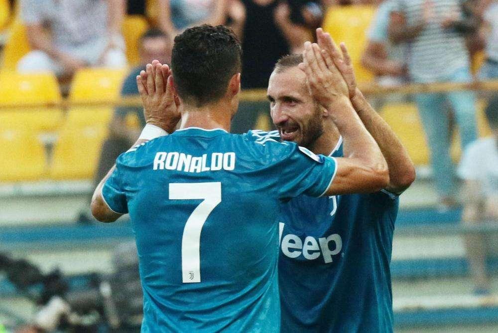 Juventus, Chiellini: "Abbiamo pagato lo shok per l'addio di CR7"