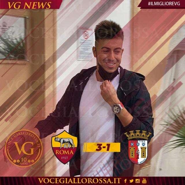 #IlMiglioreVG - El Shaarawy è il man of the match di Roma-Braga 3-1. GRAFICA!