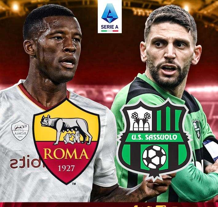 Roma-Sassuolo - La copertina del match. GRAFICA!
