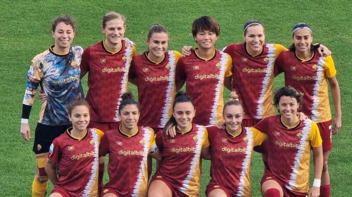 La Regione Lazio premia la Roma Femminile
