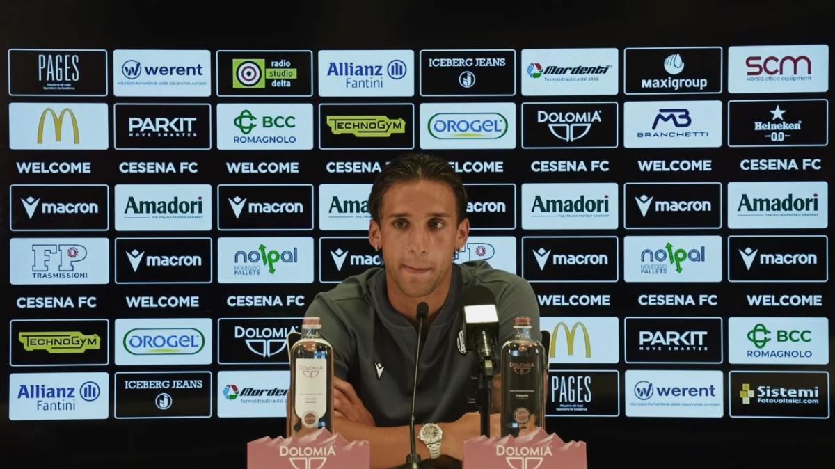 Cesena, Pagano: "Lasciare la Roma non è stato scontato"