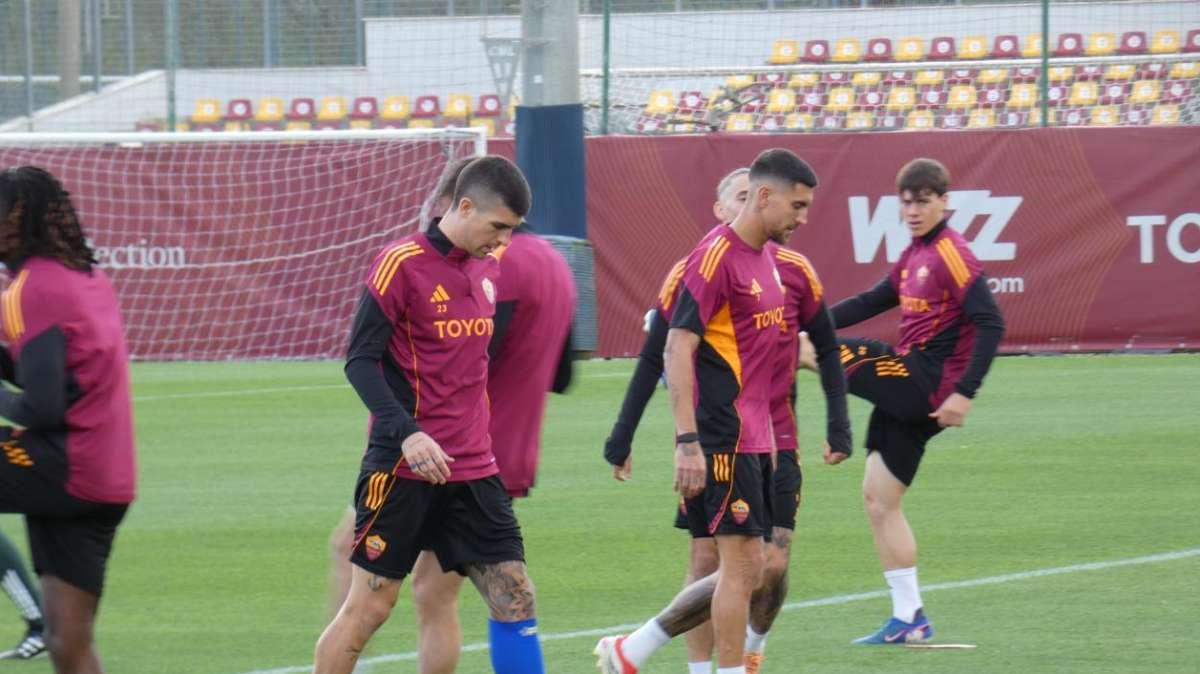 Svilar e Malen protagonisti dell'allenamento di oggi. Out Mancini. VIDEO!
