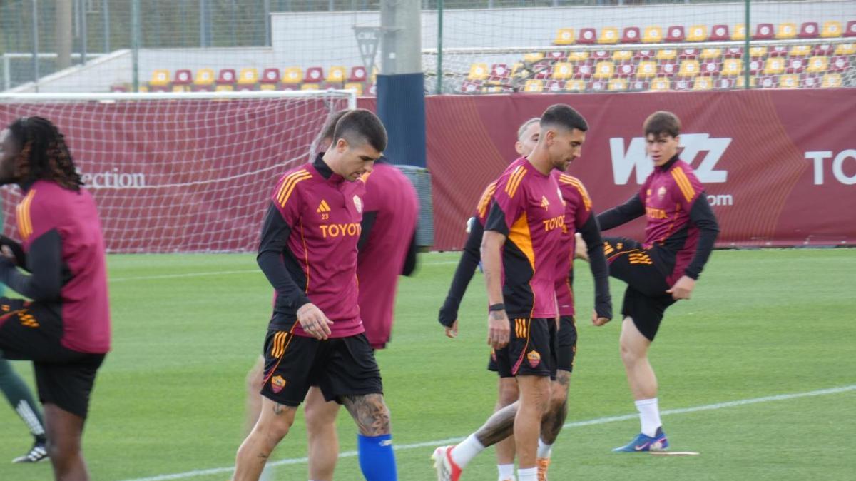 Il lavoro all'antivigilia del derby: Pellegrini e Dovbyk ancora regolarmente in gruppo