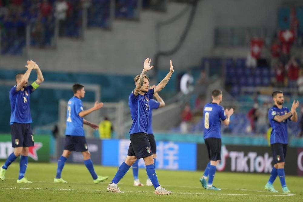 Italia, Azzurri a Roma: Immobile e Chiellini i più acclamati