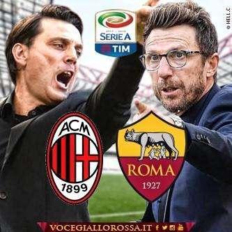 Milan-Roma - La copertina del match