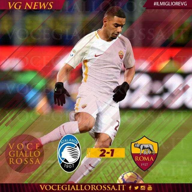 #IlMiglioreVG - Bruno Peres è il man of the match di Atalanta-Roma 2-1. GRAFICA!