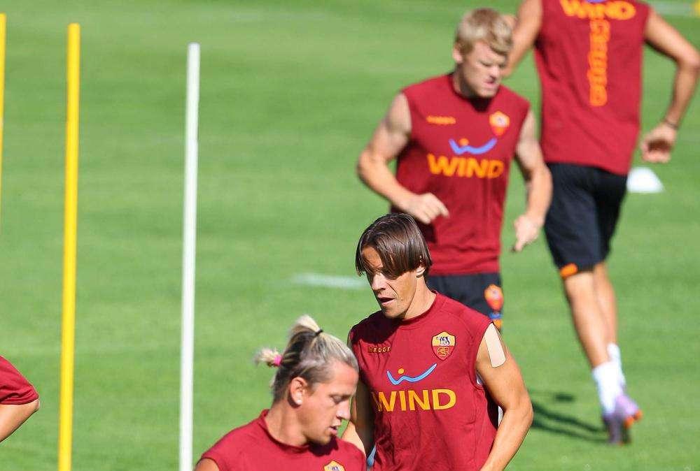 Trigoria: defaticante per chi ha giocato ieri, le "Iene" a Trigoria 