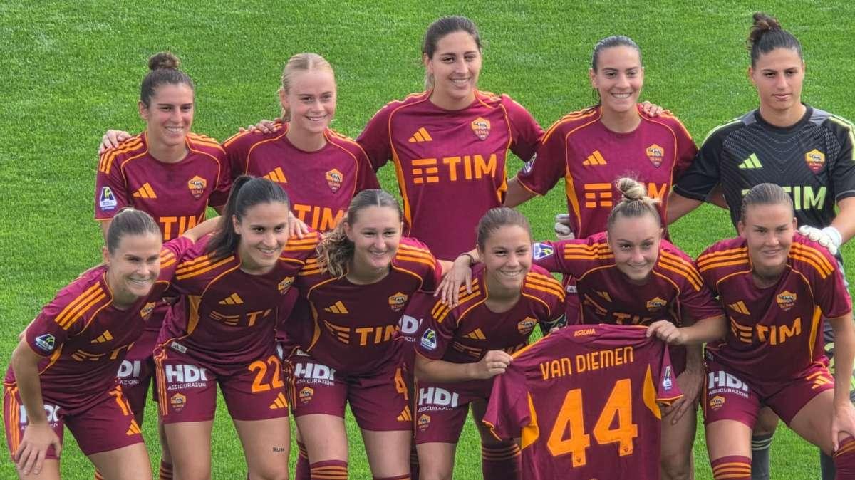 Serie A Femminile - Roma-Inter 3-0 - Le giallorosse non sbagliano e conquistano la quarta vittoria di fila