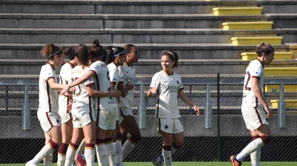 Serie A Femminile - Sampdoria-Roma 1-2, vittoria all'ultimo secondo per le giallorosse