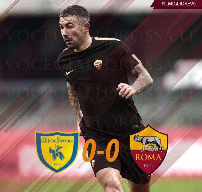 #IlMiglioreVG - Kolarov è il man of the match di Chievo Verona-Roma 0-0. GRAFICA!