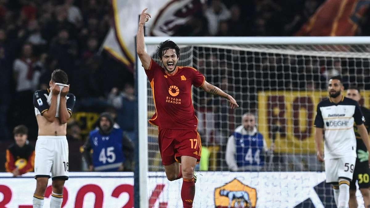 Roma-Lecce 2-1 - Azmoun e Lukaku ribaltano Almqvist in pieno recupero!