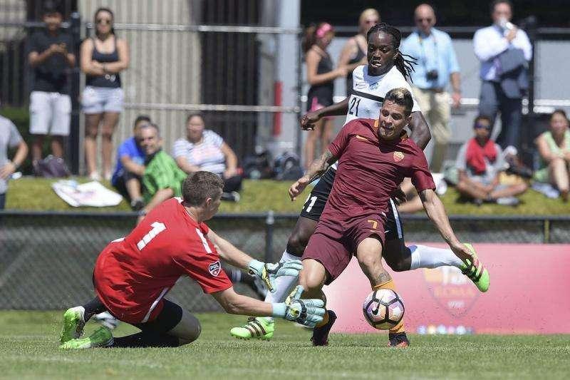 BOSTON - Partita contro il Boston Bolts, i giallorossi vincono 5-1. Doppiette per Strootman e Dzeko. FOTO! VIDEO!