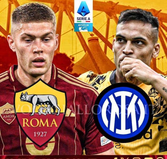 Roma-Inter - La copertina del match. GRAFICA!