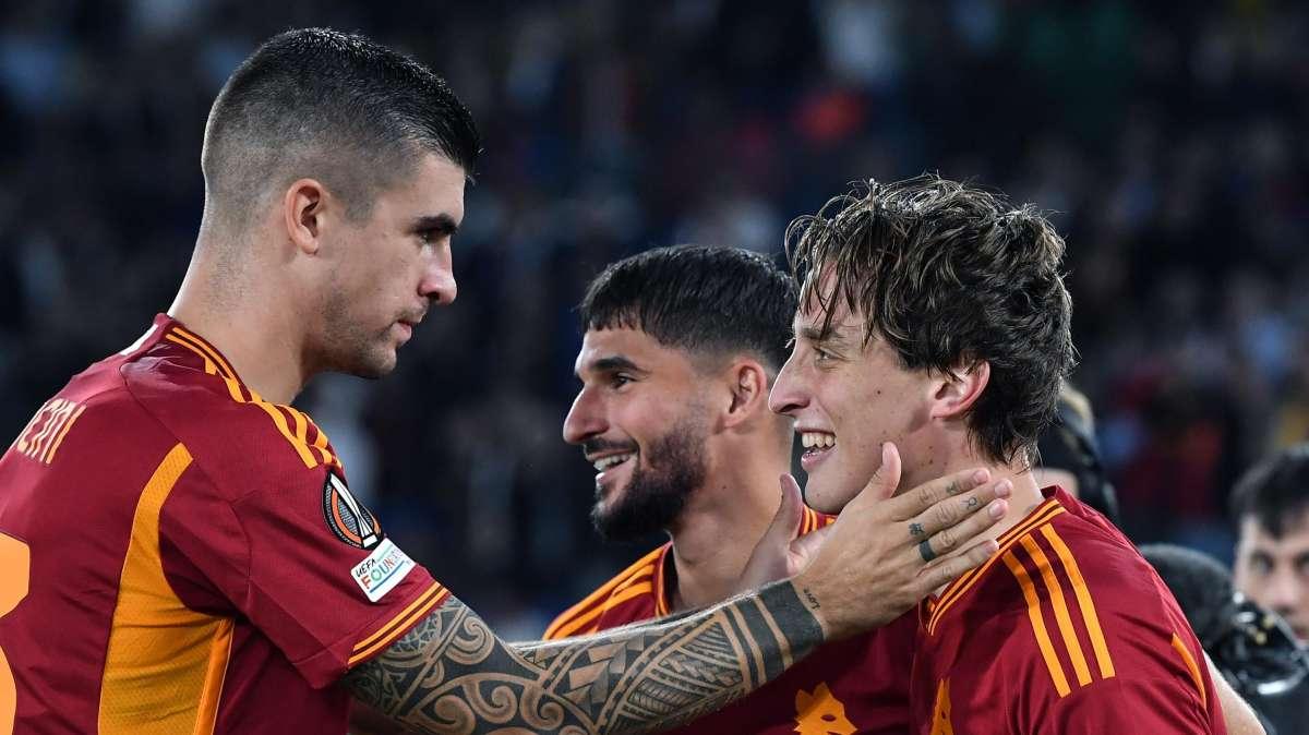 Roma-Slavia Praga 2-0 - Top & Flop