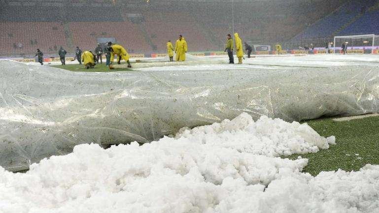 Bufera di neve a Torino: rinviata Juventus-Atalanta