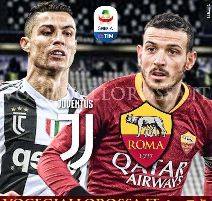 Juventus-Roma - La copertina