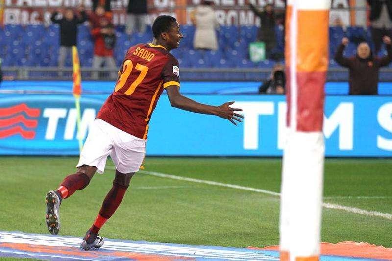 Sadiq autore del gol numero 4100 della Roma in A