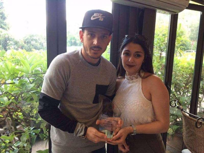 Florenzi premiato dal Roma Club Malta. FOTO!